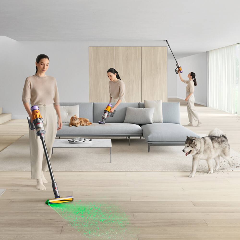 Dyson V12 Detect Slim Lightweight Multi-Surface Cordless Stick
