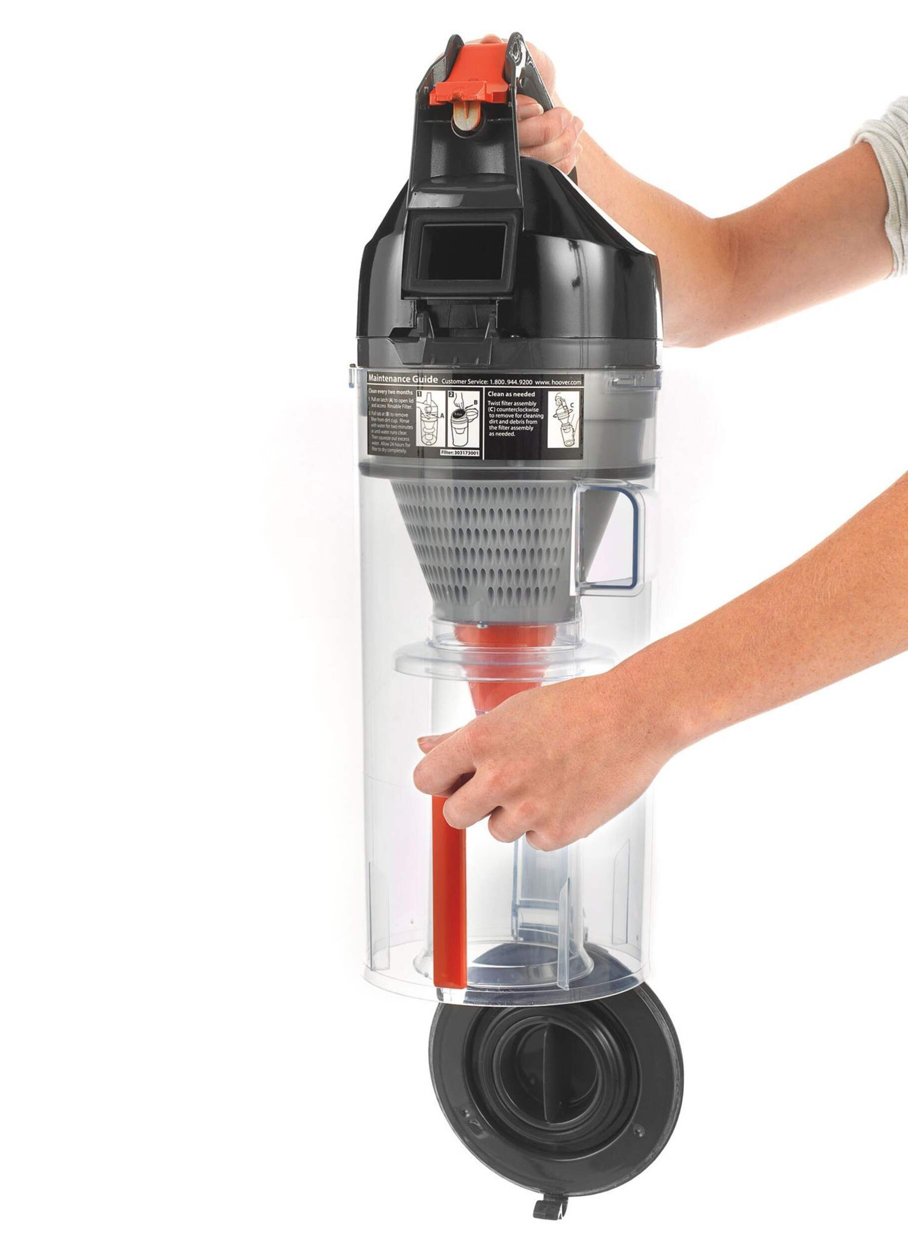 Hoover® TaskVac™ Commercial Bagless Lightweight Upright Vacuum Cleaner
