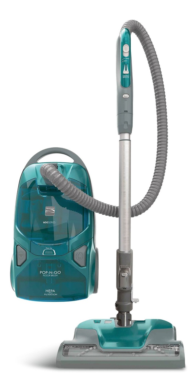 Kenmore PopNGo Lightweight Bagged Canister Vacuum Cleaner Canadian Tire