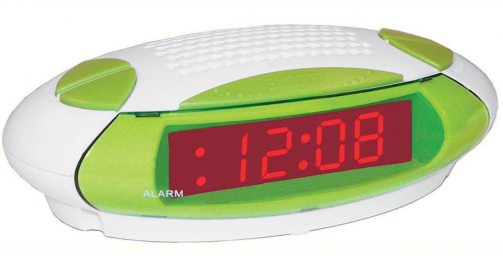 Green LED Alarm Clock Canadian Tire