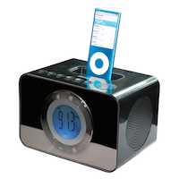 Sylvania iPod Dock Clock Radio