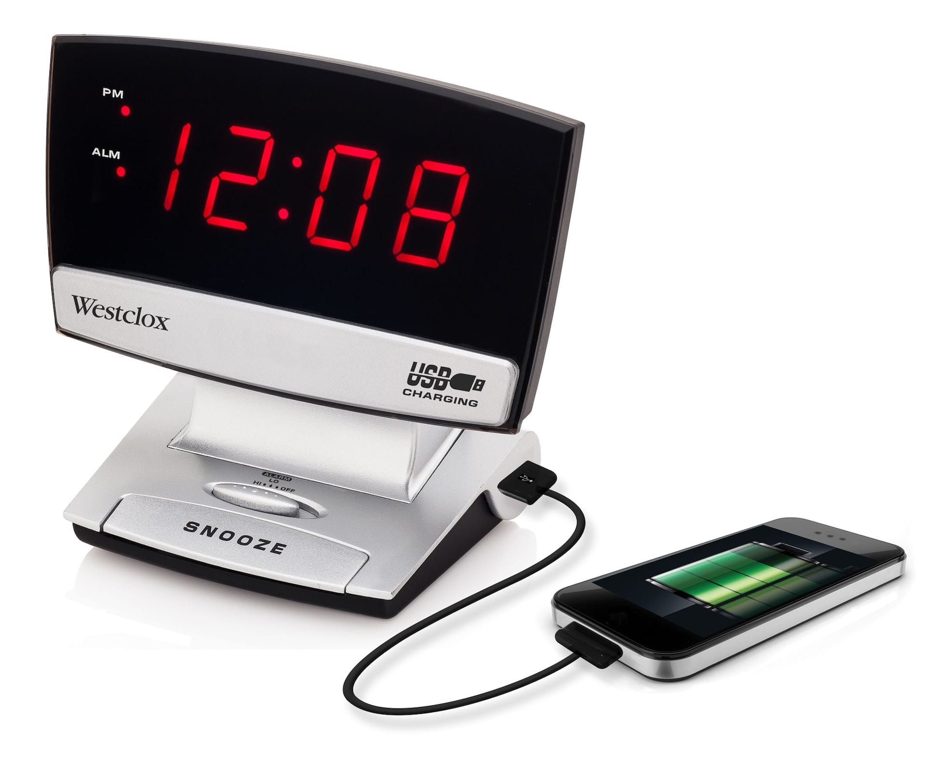 Westclox LED Alarm Clock with USB | Canadian Tire