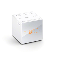Sony White Clock Radio