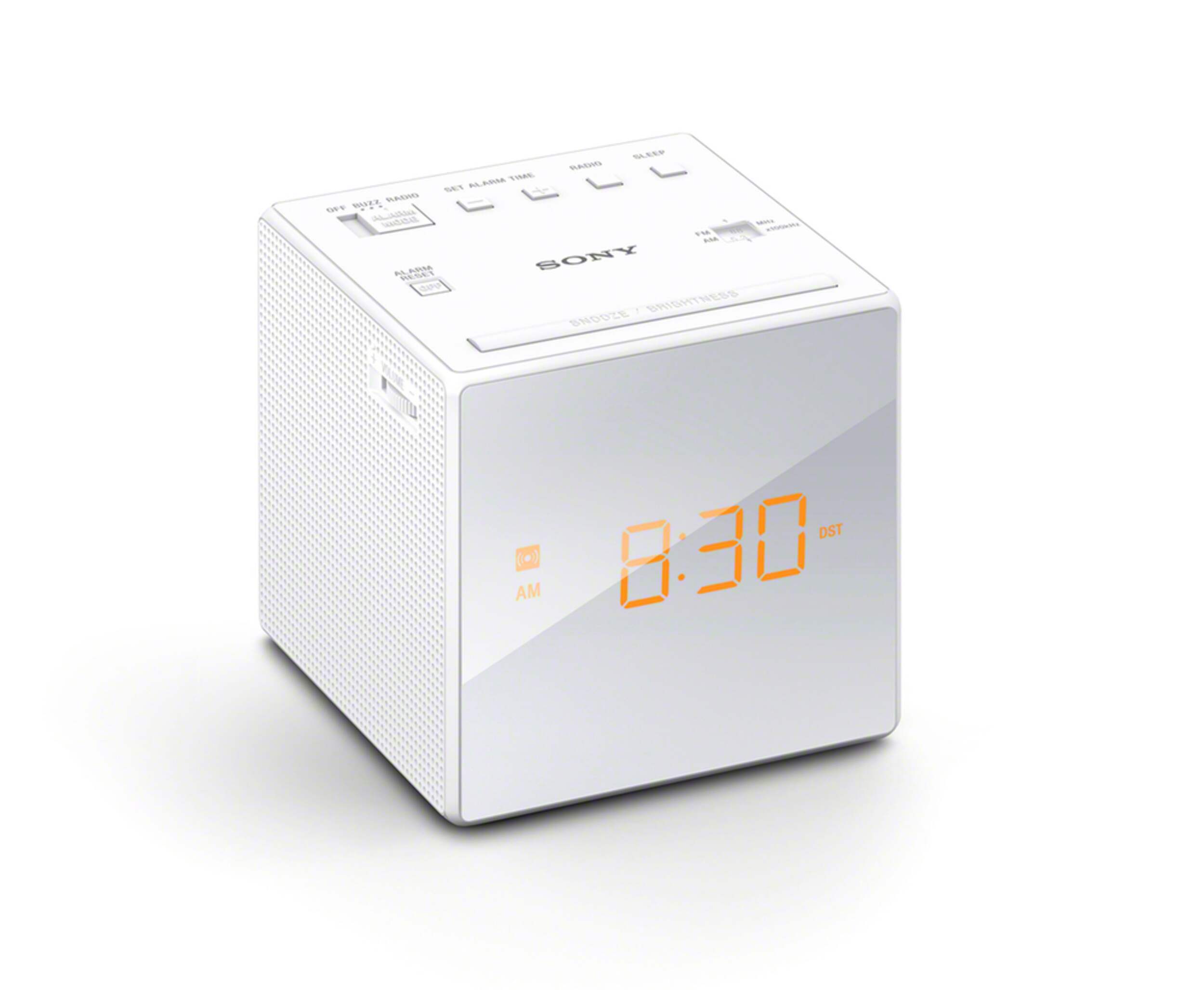 Sony White Clock Radio Canadian Tire