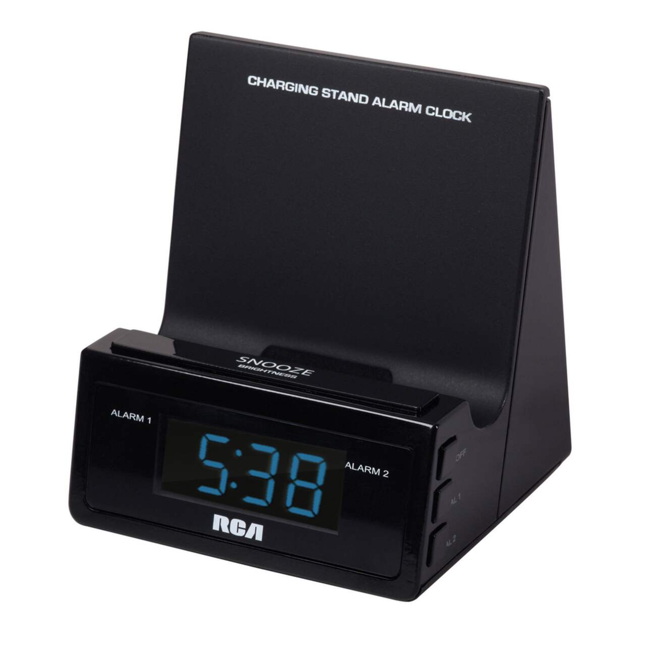 RCA Charging Stand Clock Radio