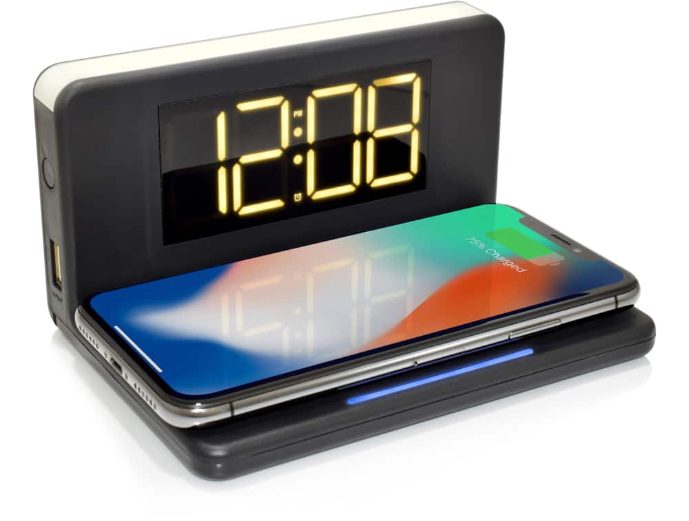 Westclox Wireless Charging Alarm Clock, Westclox Digital Alarm Clock Manual