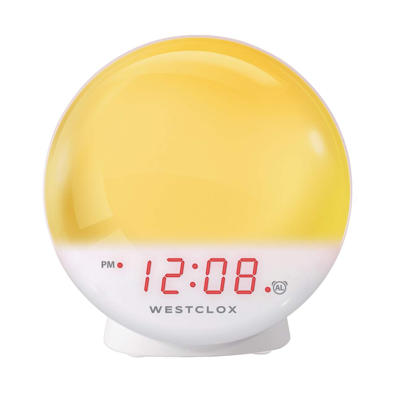 Westclox Sunrise Alarm Clock With Dimmable Nightlight & Restful Sunset  Simulator Lamp