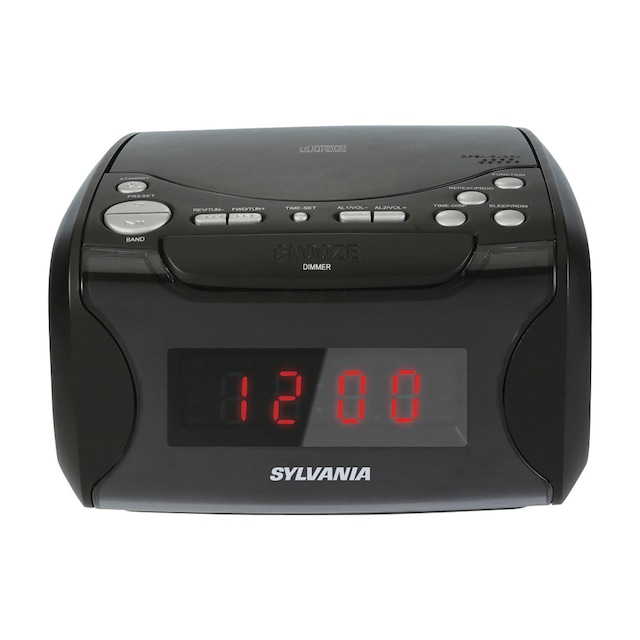 Sylvania USB Charging CD Clock Radio Canadian Tire