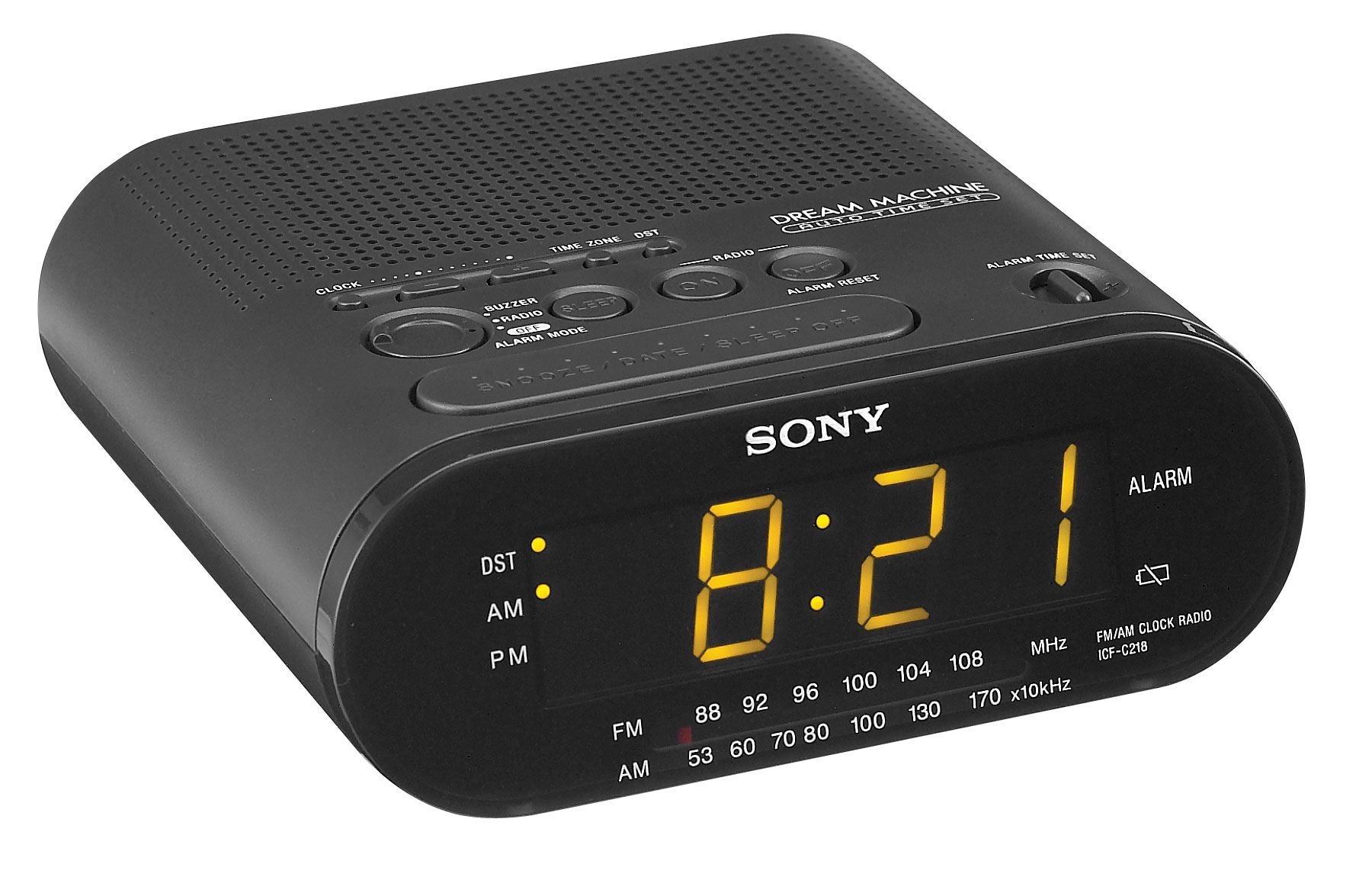 Sony Auto Time Set Clock Radio Canadian Tire