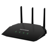 Netgear Wireless AC1750 Dual Band Smart Wi-Fi Router Front_Angled_Left