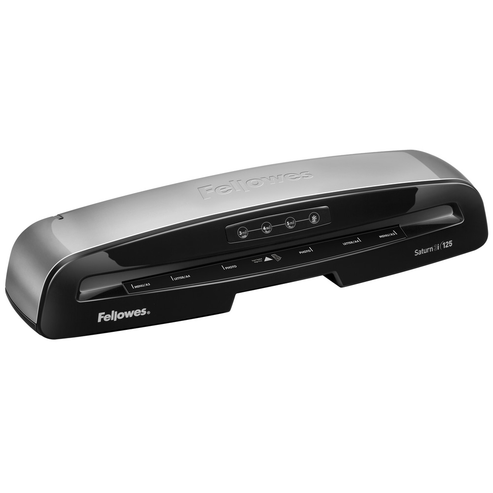 Fellowes Saturn 3i 125 Laminator, 12.5in Width, Silver/Black