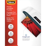 Pochettes à plastifier thermiquement Fellowes ImageLast, pour lettre, 5 mils, paq. 100 Front_Flat