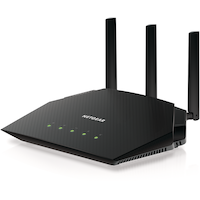 Routeur NETGEAR AX1800 à technologie Wi-Fi 6, 4 flux Front_Three_Fourths_Angled_Left