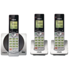 VTech DECT 6.0 Cordless Phone System with Caller ID, 3 Handsets