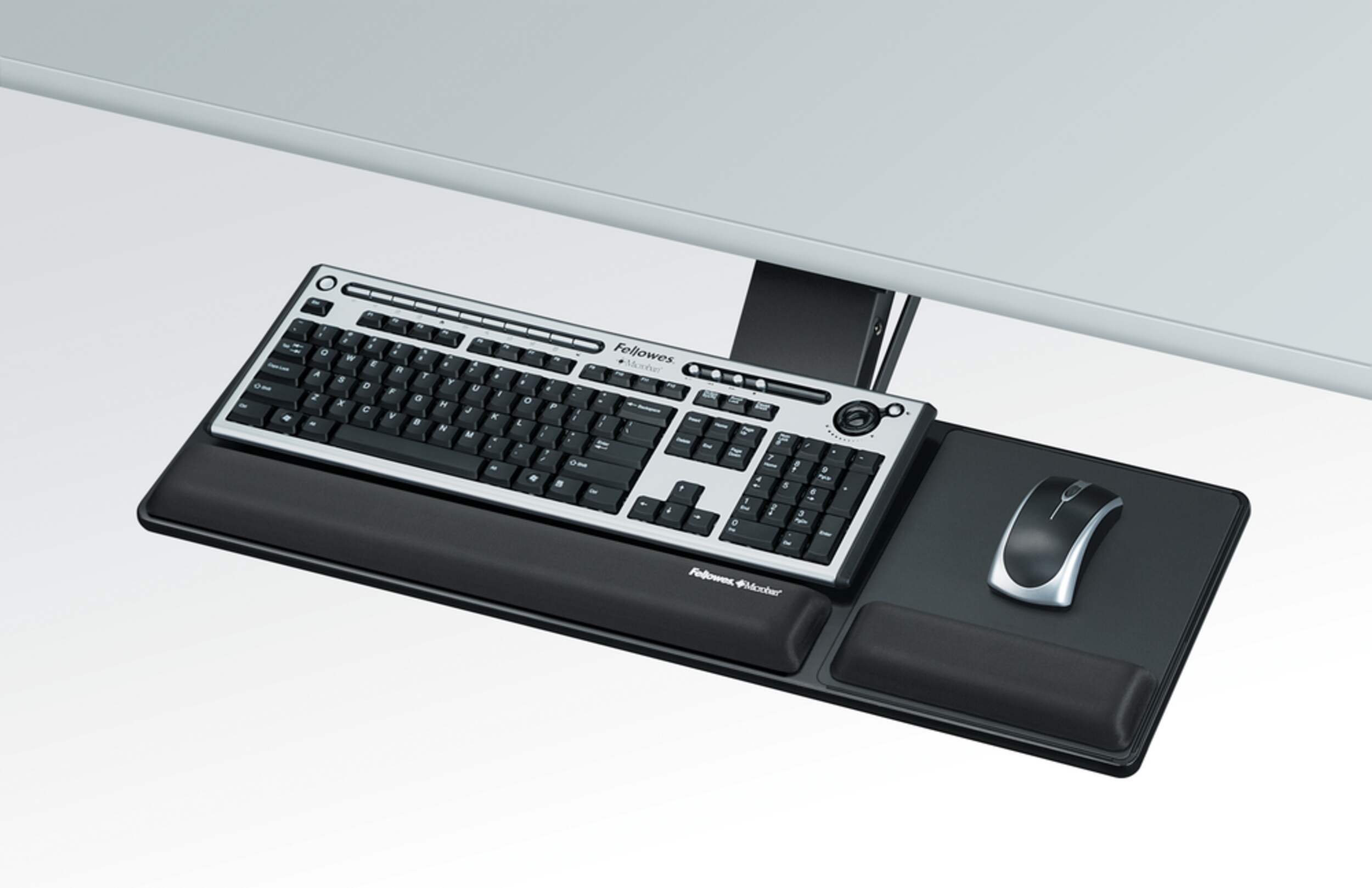 Plateau à clavier compact Fellowes Designer Suites Front_Three_Fourths_Angled_Right