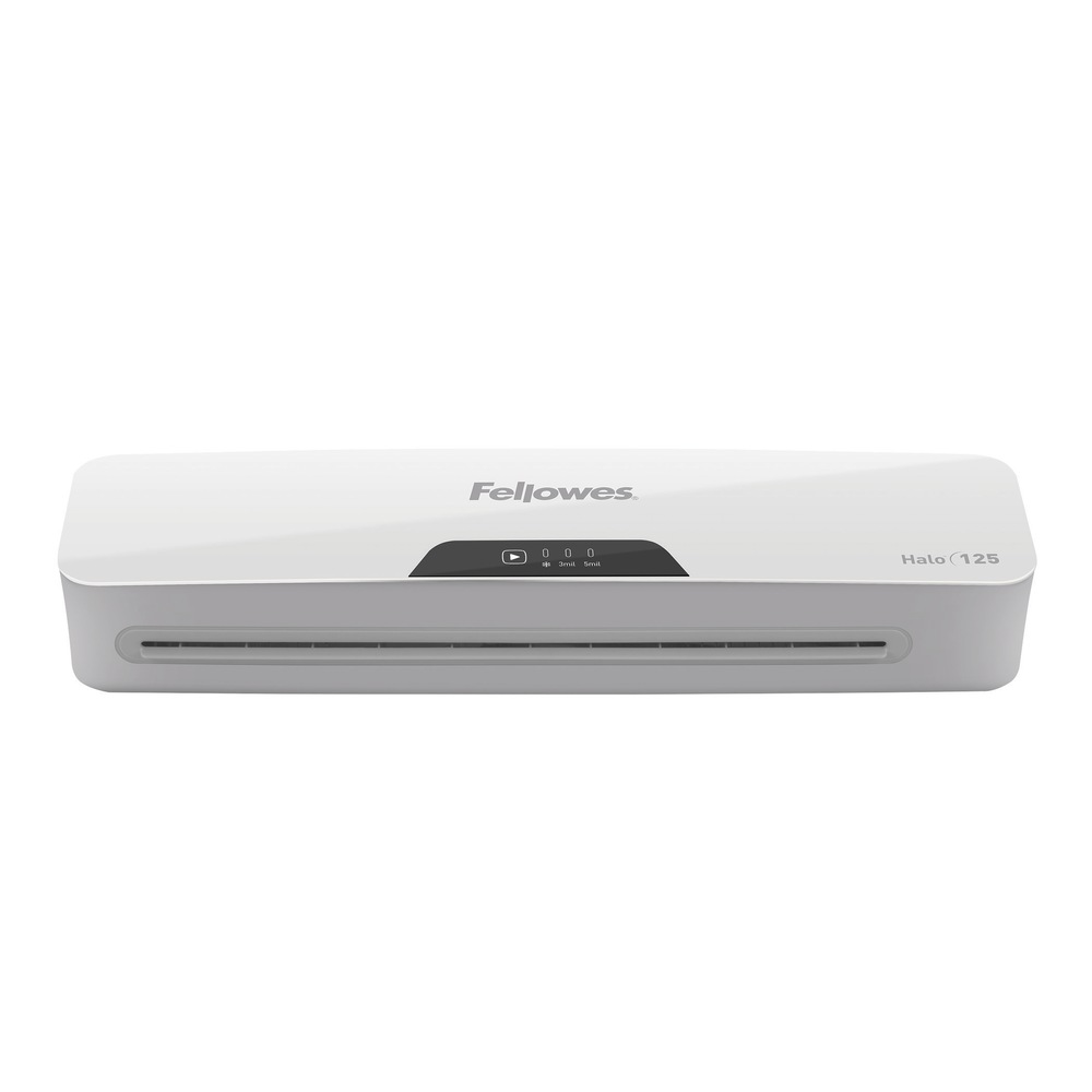 Fellowes Halo 125 Laminator with Pouch Starter Kit, 12.5in, White