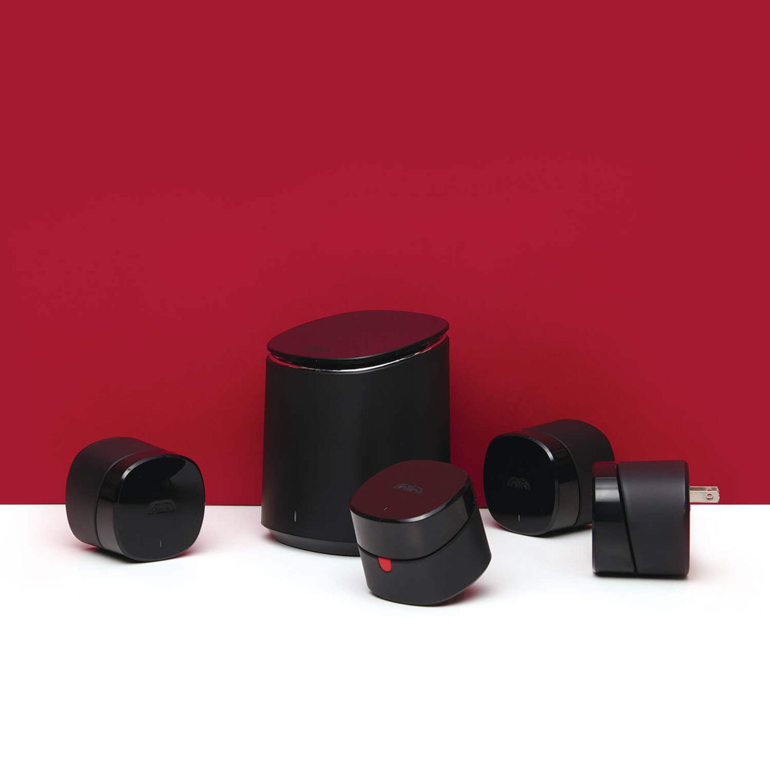 Système Wi-Fi maillé pour maison intégrale Mercku M2 Hive, noir Composite_or_Mixed