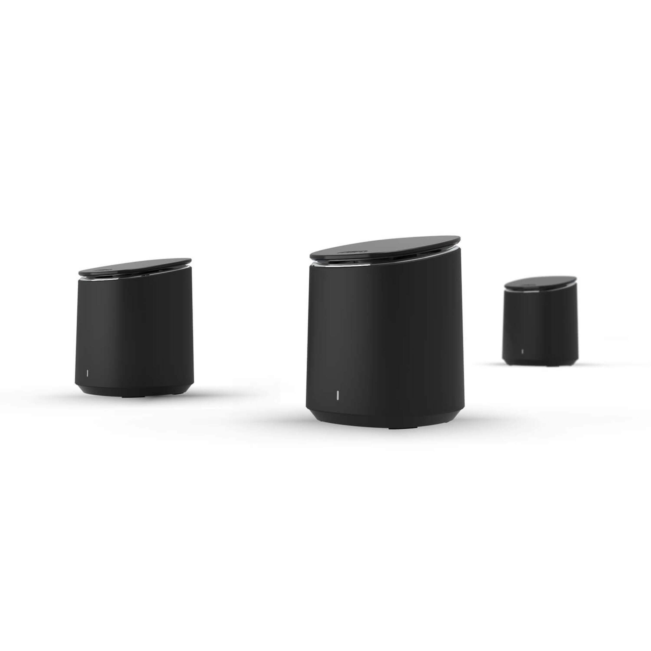 Mercku M2 Swarm Whole Home Mesh Wi-Fi System with 3 M2 Queens, Black Composite_or_Mixed