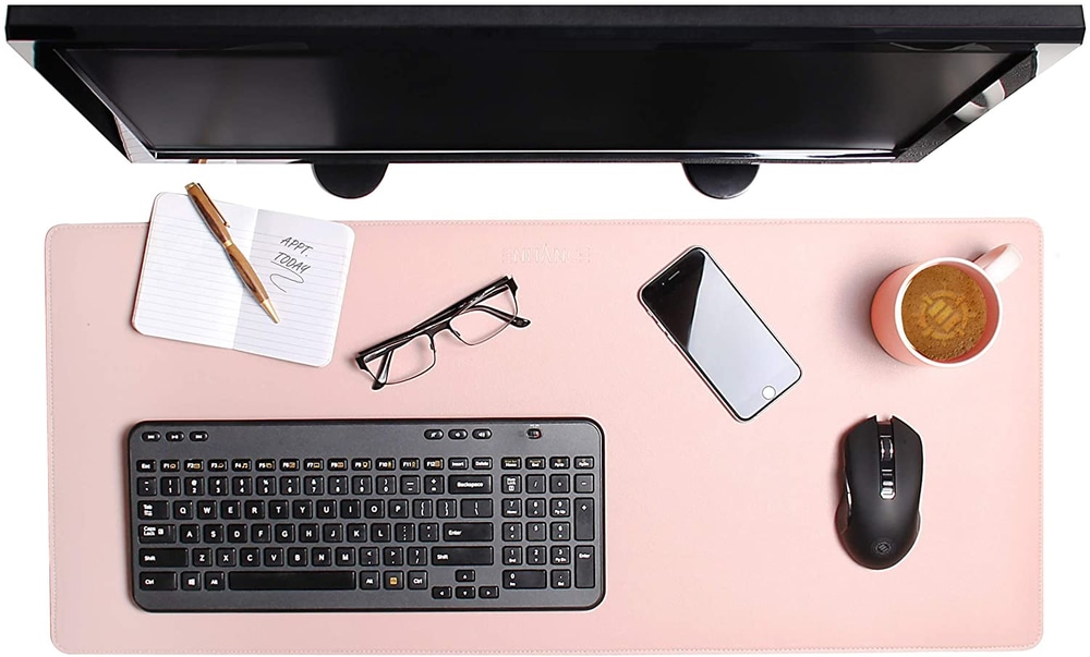 ENHANCE XXL Extended Computer Desk Pad, Pink | Canadian Tire