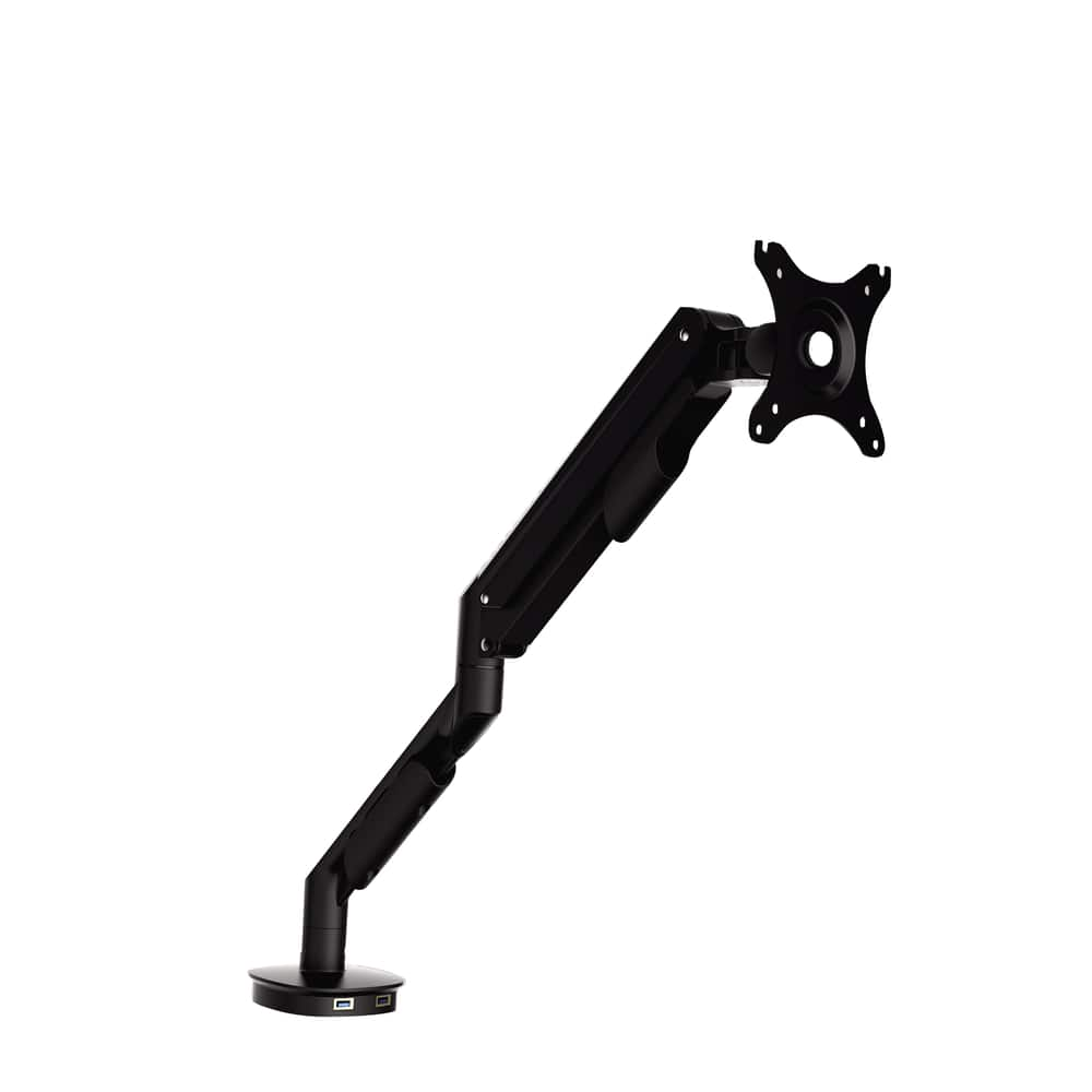 TygerClaw Gas Spring Desktop Monitor Mount for 17-in to 30-in Monitors ...