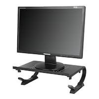 TygerClaw Notebook Stand, Black Front_Three_Fourths_Angled_Left