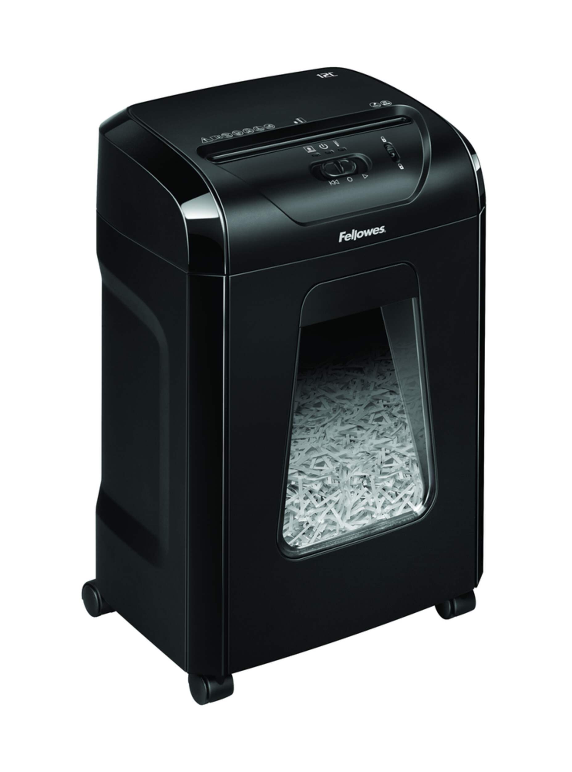 Fellowes Powershred 12C CrossCut 12Sheet Paper Shredder, Black