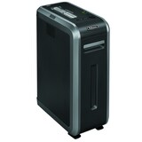 Déchiqueteuse sans blocage coupe croisée 20 feuilles Fellowes Powershred 125Ci, noire Front_Three_Fourths_Angled_Right