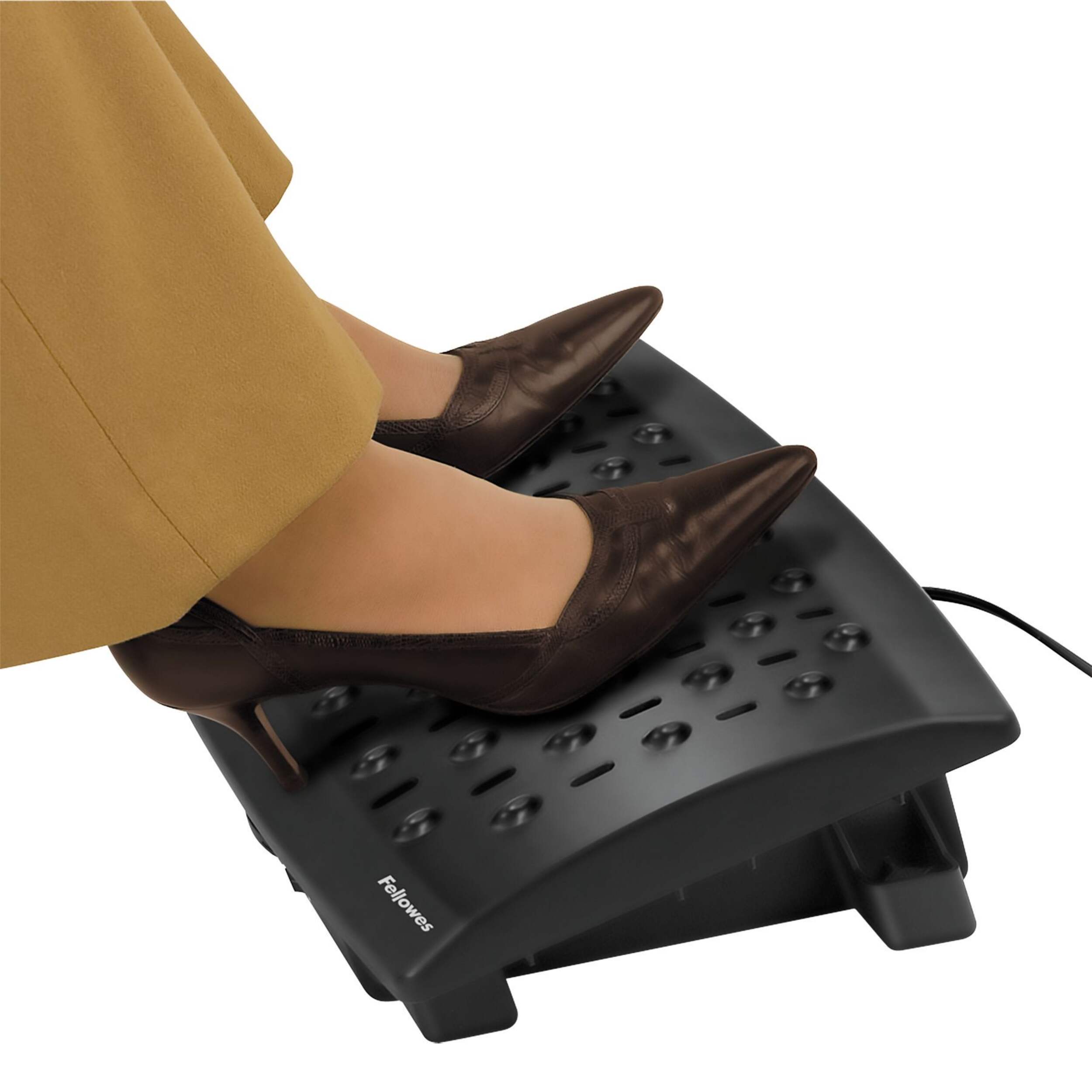 Fellowes Climate Control Footrest, Black Canadian Tire