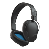 Casque supra-auriculaire sans fil JLAB Studio Pro, noir Front_Angled_Left