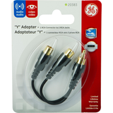 GE Y 1 RCA to 2 RCA Adapter