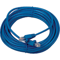 RCA Cat 5 Ethernet Cable, Blue, 25-ft