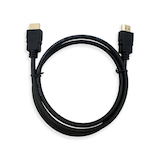 SkyWire 4K HDMI Cable, Black, Assorted Lengths Overhead_Flat
