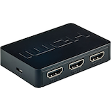 RCA 3-In 1-Out HDMI Switch Box, Black Front_Angled_Right