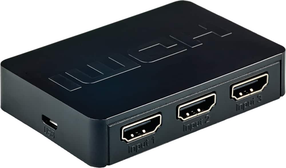 Banyan chef Folkeskole RCA 3-In 1-Out HDMI Switch Box, Black | Canadian Tire