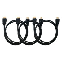 Câbles 4K HDMI SkyWire, 6 pi, paq. 3