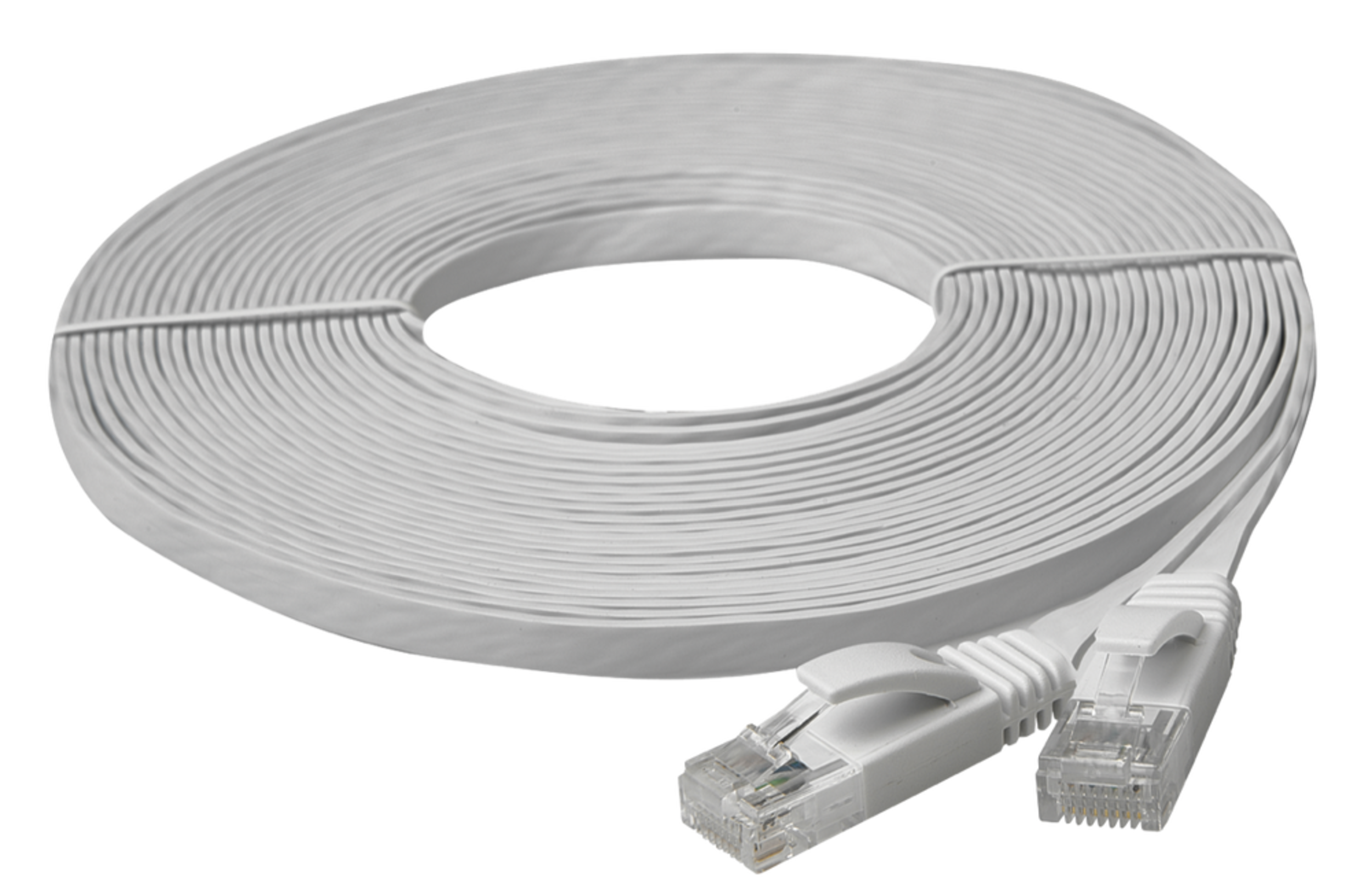 Câble réseau Ethernet plat Cat 6 RCA, 50 pi Overhead_Plunge