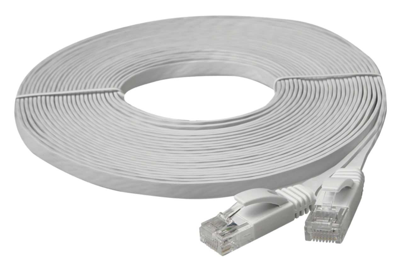 RCA CAT 6 Flat Ethernet Cable, 50-ft