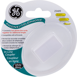 GE In-Line Coupler, White