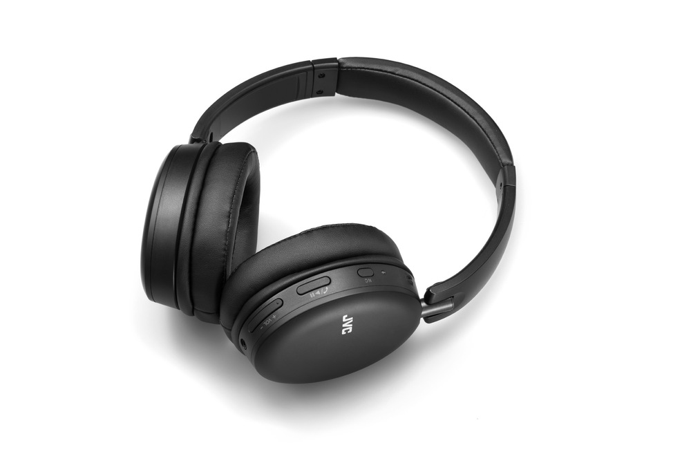 JVC HAS91N Over Ear Noise Canceling Wireless Bluetooth Headphones