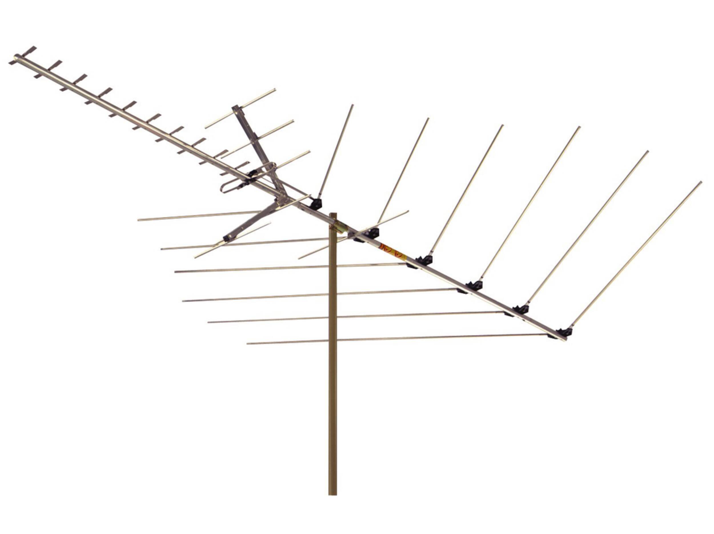 RCA ANT3036X Outdoor Yagi HDTV Antenna with 110in Boom, 129km
