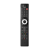 One For All URC7880 Smart 8-Device Universal Remote Control, Black Front_Flat