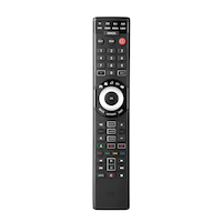 One For All URC7880 Smart 8-Device Universal Remote Control, Black Front_Flat