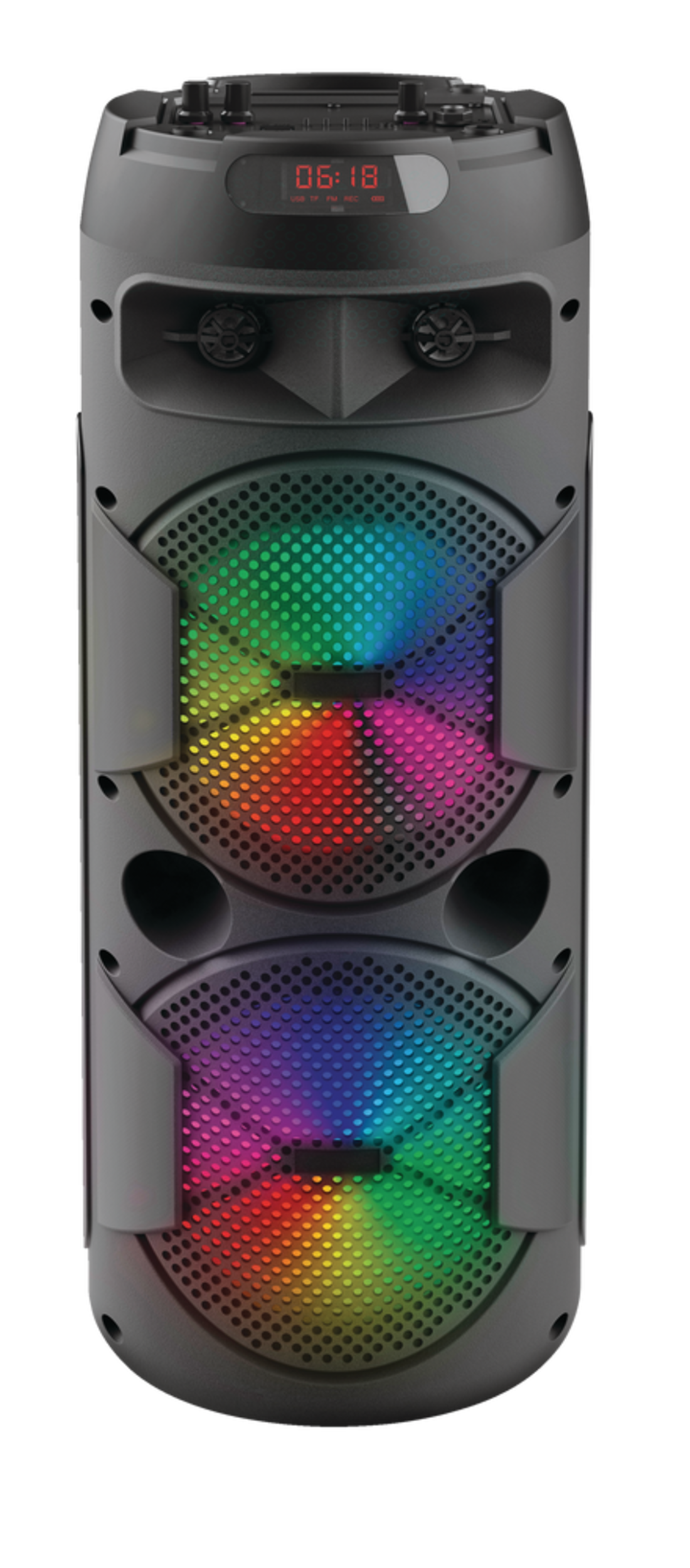 Vivitar Portable Wireless Bluetooth Party Speaker w/ Microphone, FM