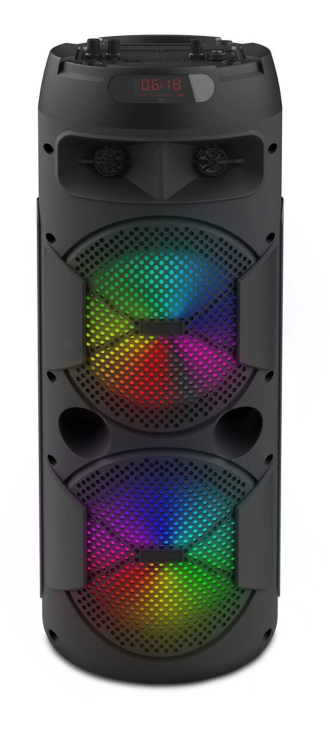 Vivitar Portable Wireless Bluetooth Party Speaker w/ Microphone, FM