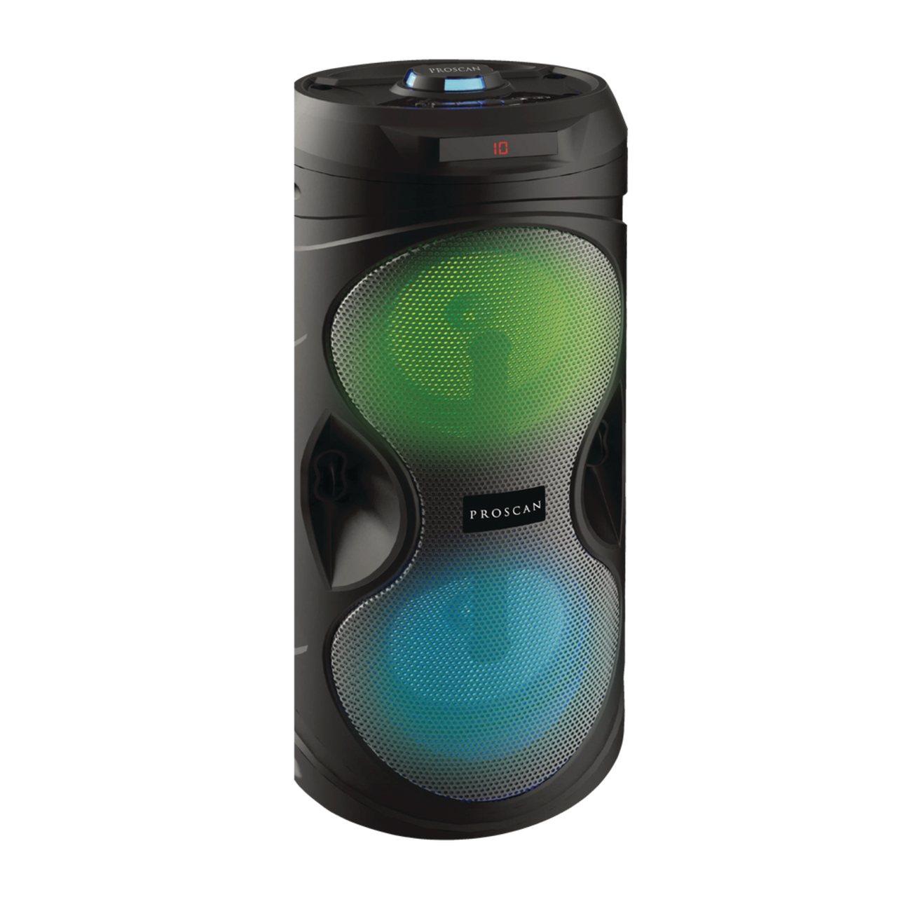 Proscan - Haut-Parleur Bluetooth Portable, Longeur de 10cm, Radio