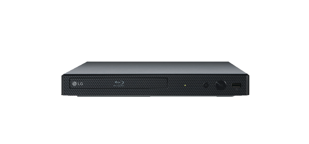 LG Smart Blu-Ray Player w/ Wi-Fi, DVD Playback, 1080p HD Upscaling