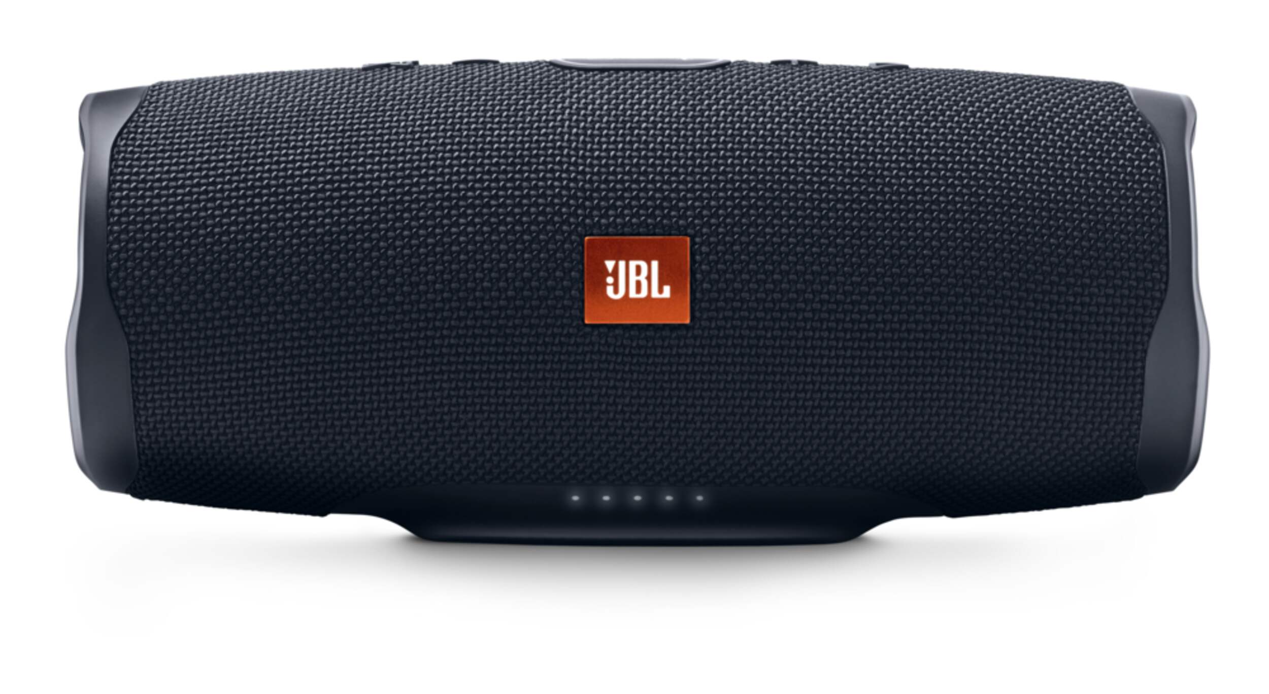 JBL Charge 4 Portable Bluetooth Speaker, Black Front_Flat