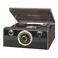 Victrola 3-in-1 Turntable Front_Angled_Left