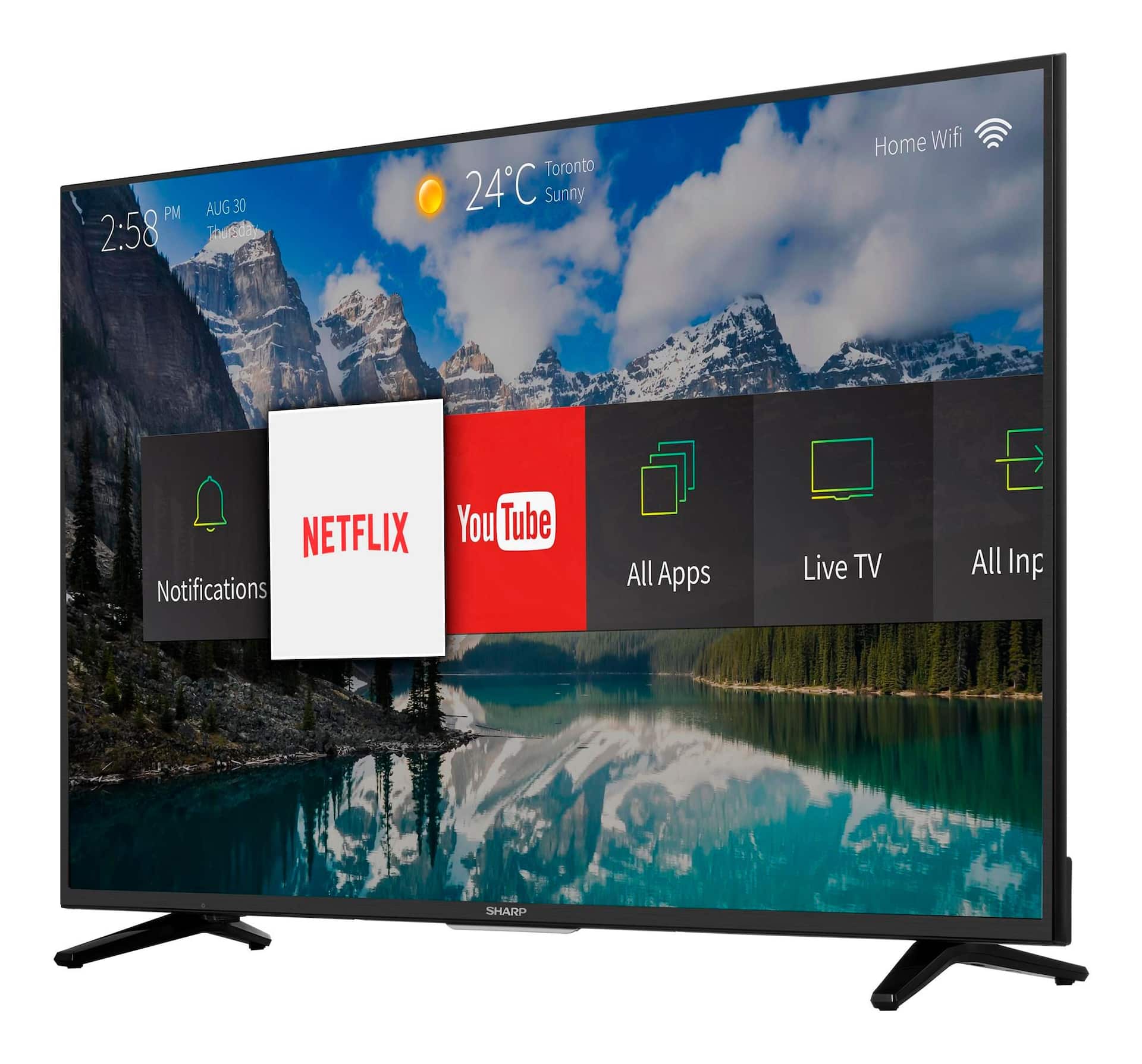 Sharp 4K Ultra HD Smart TV, 50-in