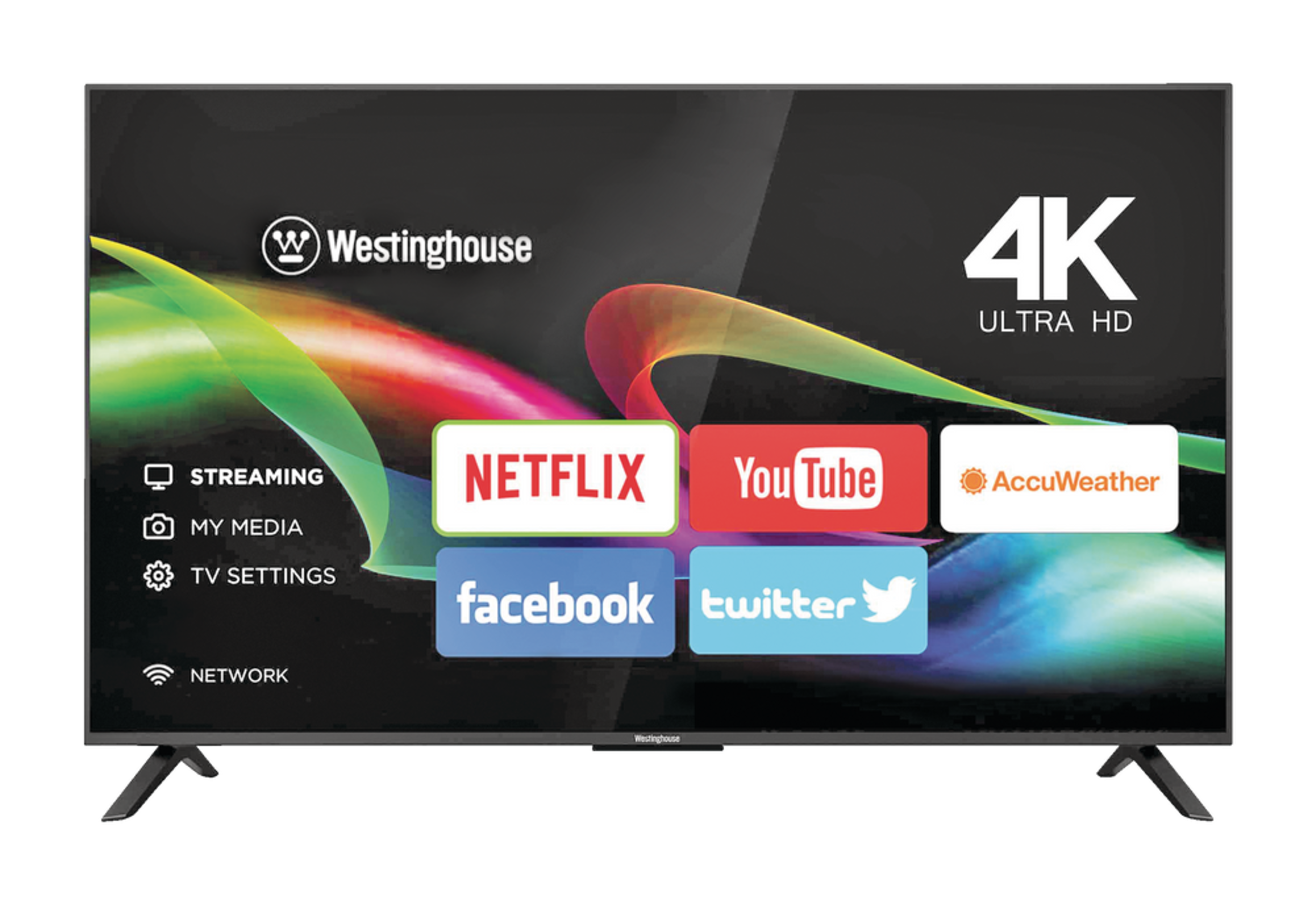 Westinghouse 4K Ultra HD Smart TV, 50-in Front_Flat
